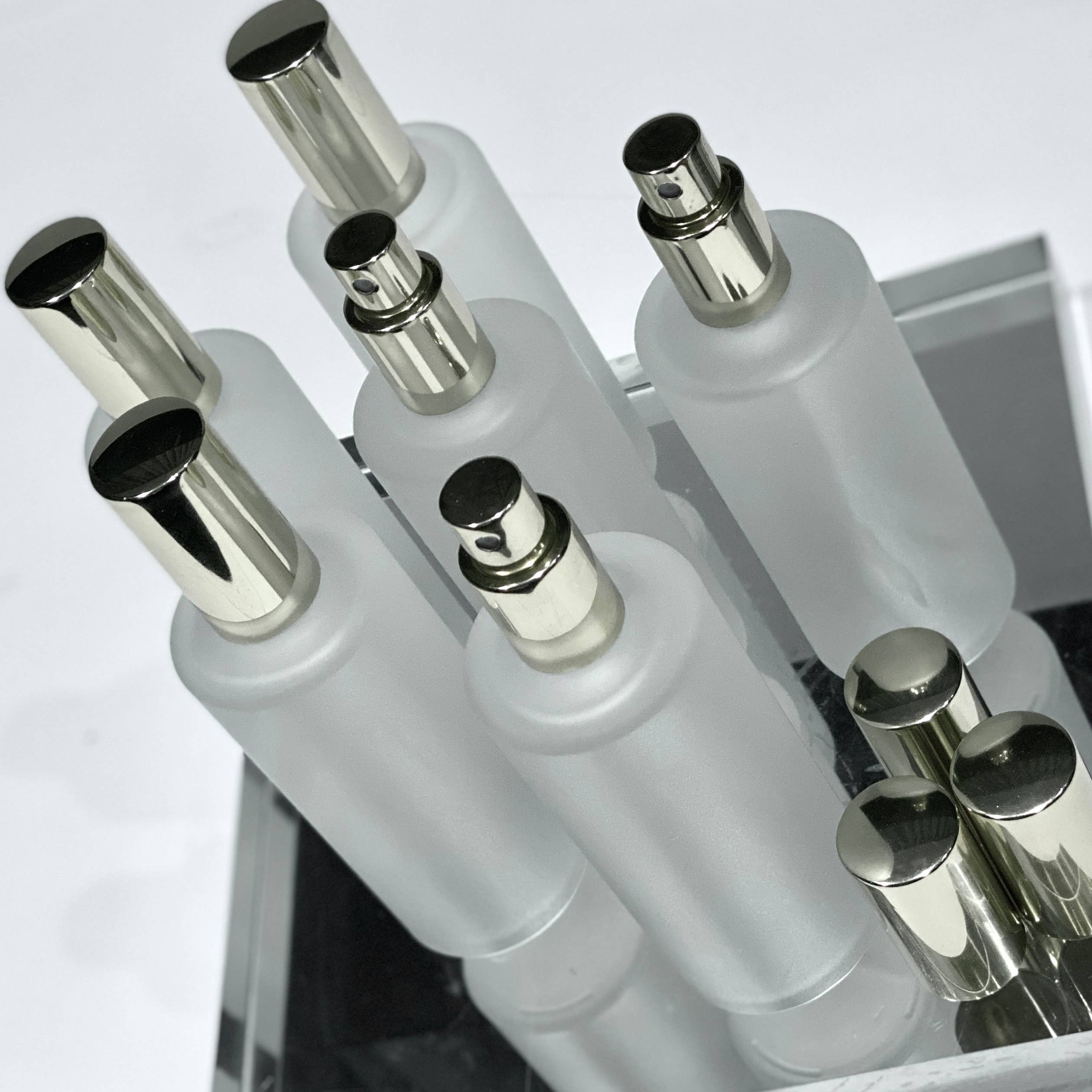 Room & Linen Spray Silver | Glass in Gift Box, Private Label: Lavender